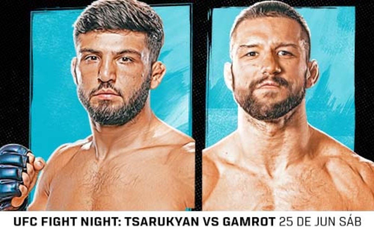 UFC Vegas 57: Tsarukyan vs Gamrot | Ver EN VIVO ONLINE y TV una nueva edición de UFC Fight Night