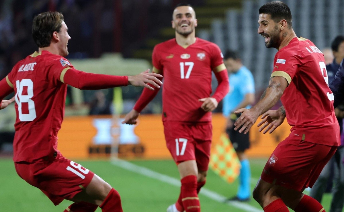 Las figuras de Serbia en el ataque que desafían a Brasil en el Mundial de Qatar