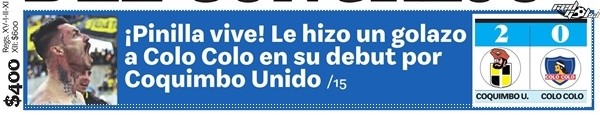 Pinilla Vive Pinigol Aparece En Todas Las Portadas Tras Su Gol A