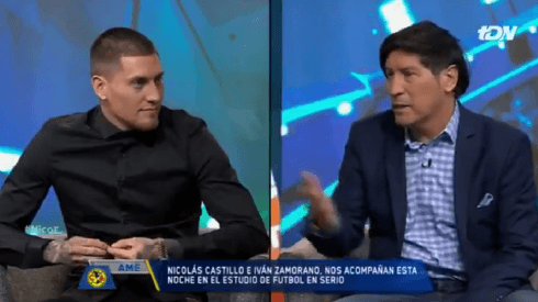 Zamorano y Castillo coincidieron en un programa en la TV Mexicana
