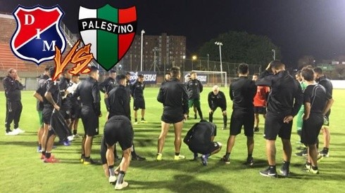 Palestino entrena en Colombia para su duelo por Copa Libertadores