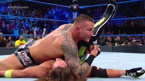 Randy Orton aseguró entrar último en la Elimination Chamber con un RKO de la nada