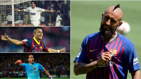 Elige cuál es hasta ahora el chileno más destacado de los Real Madrid-Barcelona