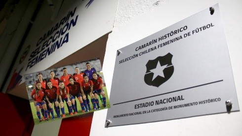 La Roja tiene su propio vestuario en el Estadio Nacional.
