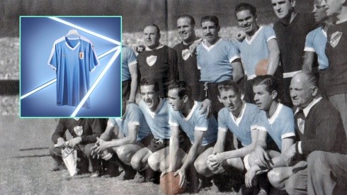 Uruguay vestirá los legendarios colores del equipo que fue campeón del mundo en 1950