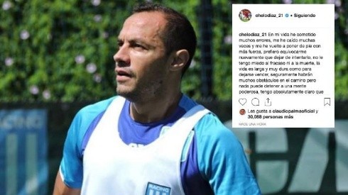 El sentido mensaje de Marcelo Díaz en su cuenta de Instagram