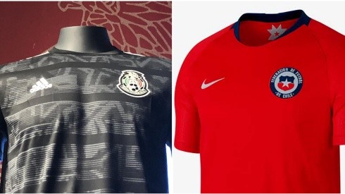 La nueva camiseta de México contra el ya tradicional uniforme chileno