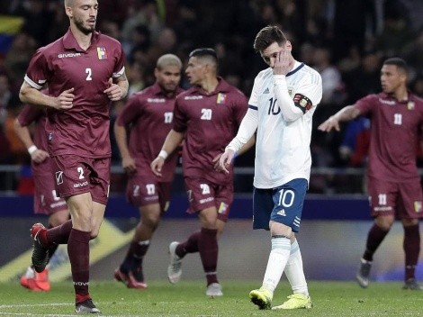 Amargo regreso a la Albiceleste: Messi se lesionó contra Venezuela