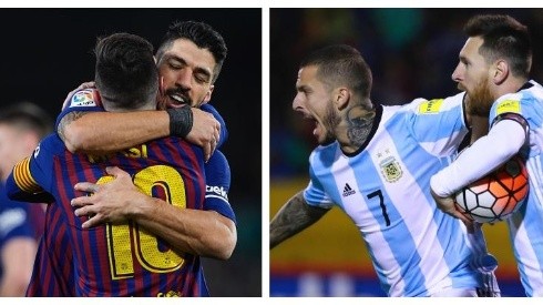 La hilarante comparación los pases de Suárez y Benedetto a Messi
