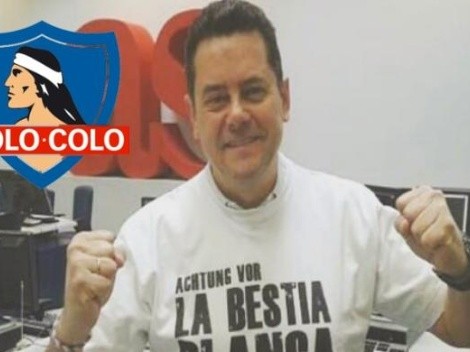 Tomás Roncero elige a Colo Colo como su equipo favorito de Chile