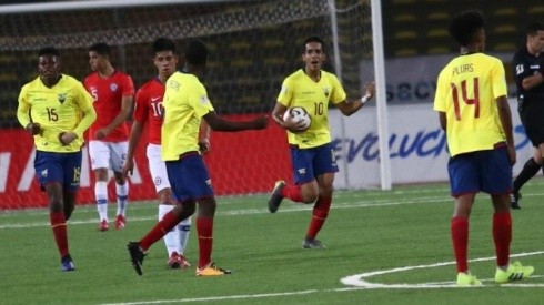 Ecuador ya derrotó a Chile en la primera ronda del Sudamericano