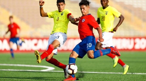 Alexander Aravena marcó el gol del triunfo de Chile sobre Ecuador