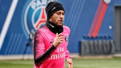 Neymar volvió a los entrenamientos en PSG luego de 70 días