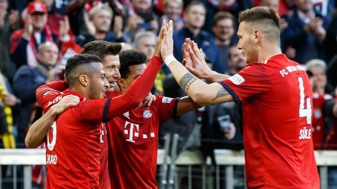 Celebración de Bayern Munich