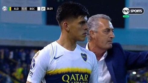 Cortés debutó en Boca Juniors.