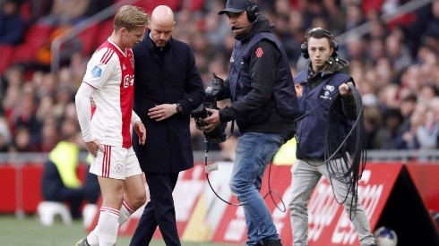 De Jong se lesionó en Ajax a 3 días de la Champions