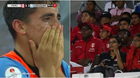 Uruguay no podía creerlo. Perú quedó fuera del Mundial horas más tarde.