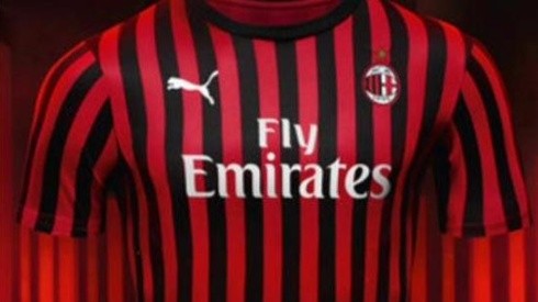 Filtran nueva camiseta del Milan con una onda muy clásica