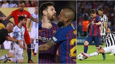 Vidal recibió la bendición de Lionel Messi antes de llegar al Barça