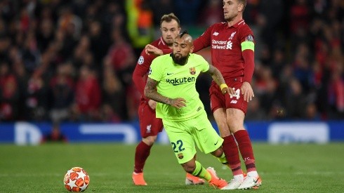 Vidal fue de lo poco rescatable de un Barcelona desastroso en la segunda parte