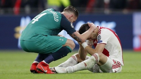 Ajax se cayó en el final.