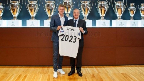 Toni Kroos renueva con Real Madrid hasta el 2023