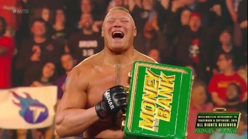 Brock Lesnar sorprende a todos y gana el maletín en Money In The Bank