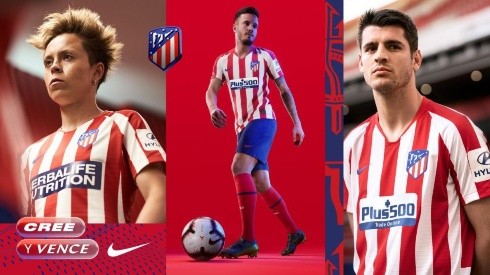 Atlético Madrid presenta su nueva camiseta con Morata de figura