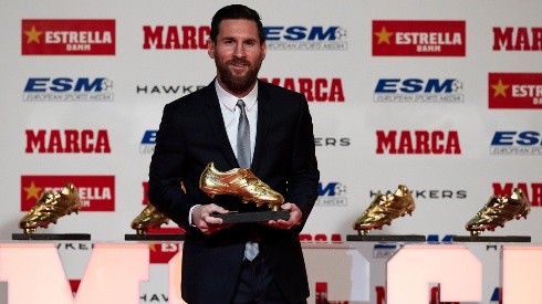 Lionel Messi gana su sexta Bota de Oro en su carrera