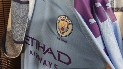 Filtrada la primera camiseta que Puma tendrá con Manchester City