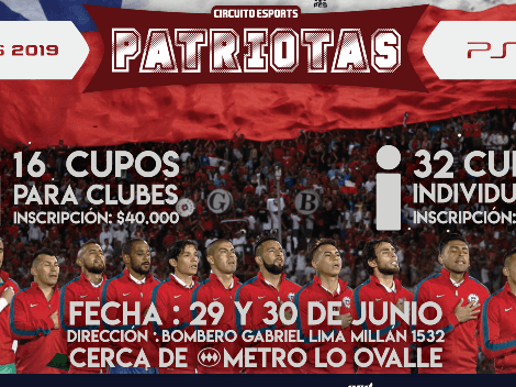 Participa en Patriotas: torneo individual y de clubes en PES 2019