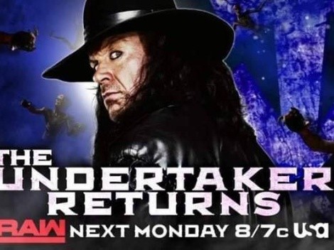 Undertaker regresa el lunes a RAW en la previa de su pelea con Goldberg