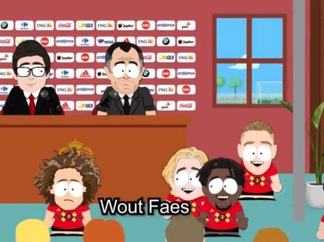 Bélgica entrega su nómina con video de South Park