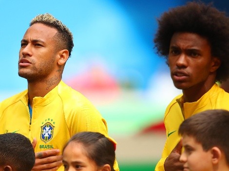 Convocado de urgencia: Willian reemplaza a Neymar en Brasil