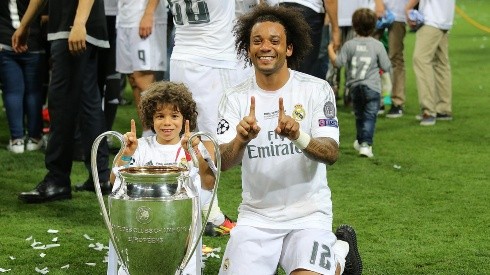 El hijo de Marcelo marcó tres golazos en el Real Madrid