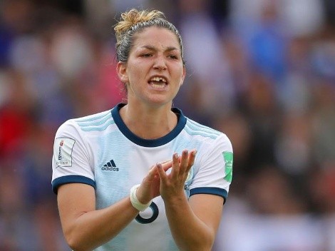 Jugadora de Argentina pierde un diente tras codazo en la Copa Mundial Femenina de Francia 2019