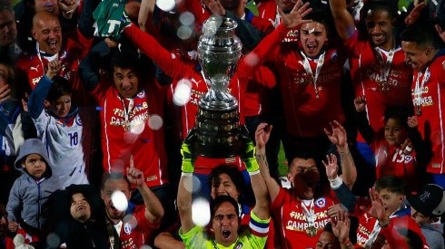 Chile celebrando la obtención de la Copa América en 2015 (Foto: Getty Images)