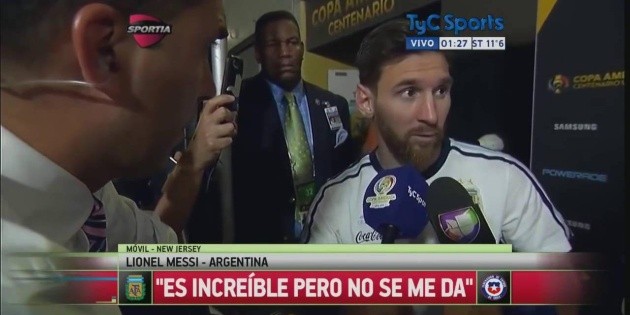 "Es increÃ­ble, pero no se me da": Lionel Messi comienza su