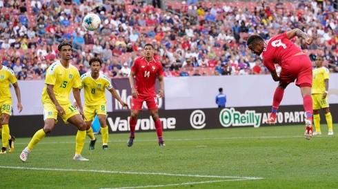 Gabriel Torres anotó de cabeza ante Guyana (Foto: Getty Images)