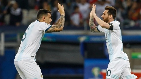 Lionel Messi celebró el primer triunfo en Copa América de Argentina