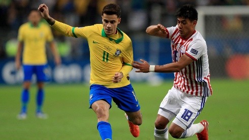 Brasil y Paraguay juegan por los cuartos de final