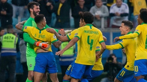 Brasil celebra a Gabriel Jesús y el paso a semifinales.