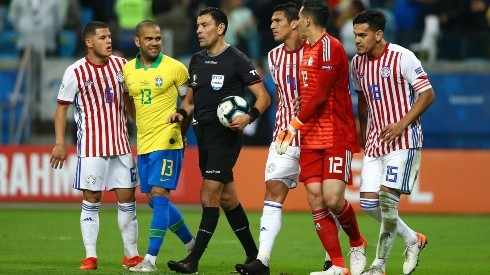 Paraguay jugó a partir del minuto 58 con uno menos