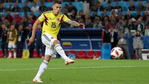 Mateus Uribe falló un penal con Colombia en el Mundial de Rusia