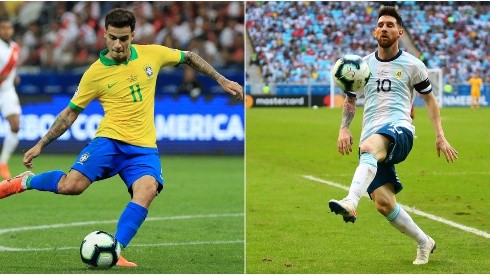 Philippe Coutinho y Lionel Messi son promesa de buen fútbol en Belo Horizonte
