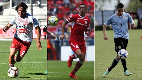 Sebastián Pol, Osvaldo González y Facundo Castro están a un paso de ponerse la celeste de O'Higgins