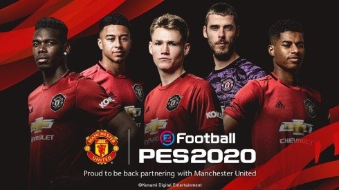 Manchester United es nuevo partner de PES 2020 y llega full licenciado