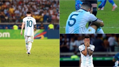 Otra vez la historia es amarga para Argentina.
