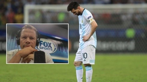 El ex arquero de Boca criticó a Messi tras perder la semifinal