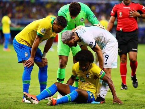 Uno menos: Brasil confirma la baja de Willian por lesión y se pierde la gran final ante Perú